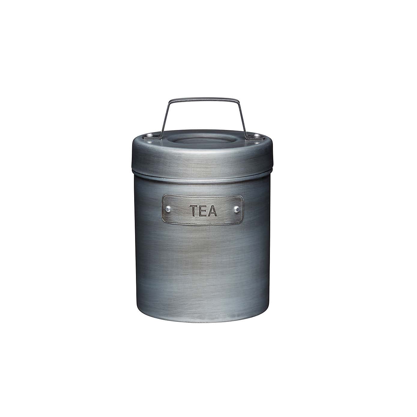 Set of 3 Industrial Canisters