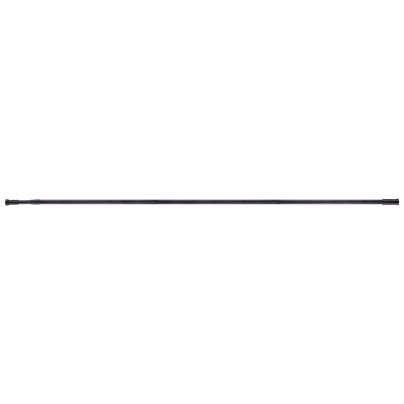 Stretch Extendable Black Shower Rail