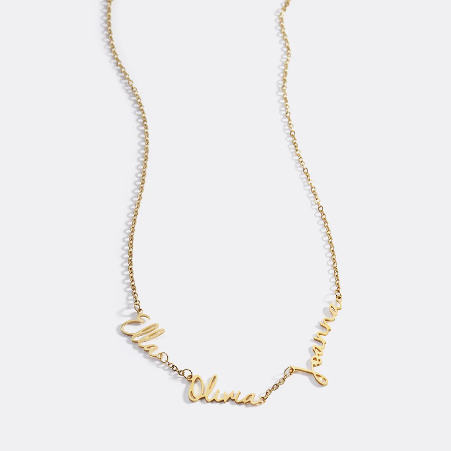 Fairy Multiple Name Necklace | Add Up to 4 Names