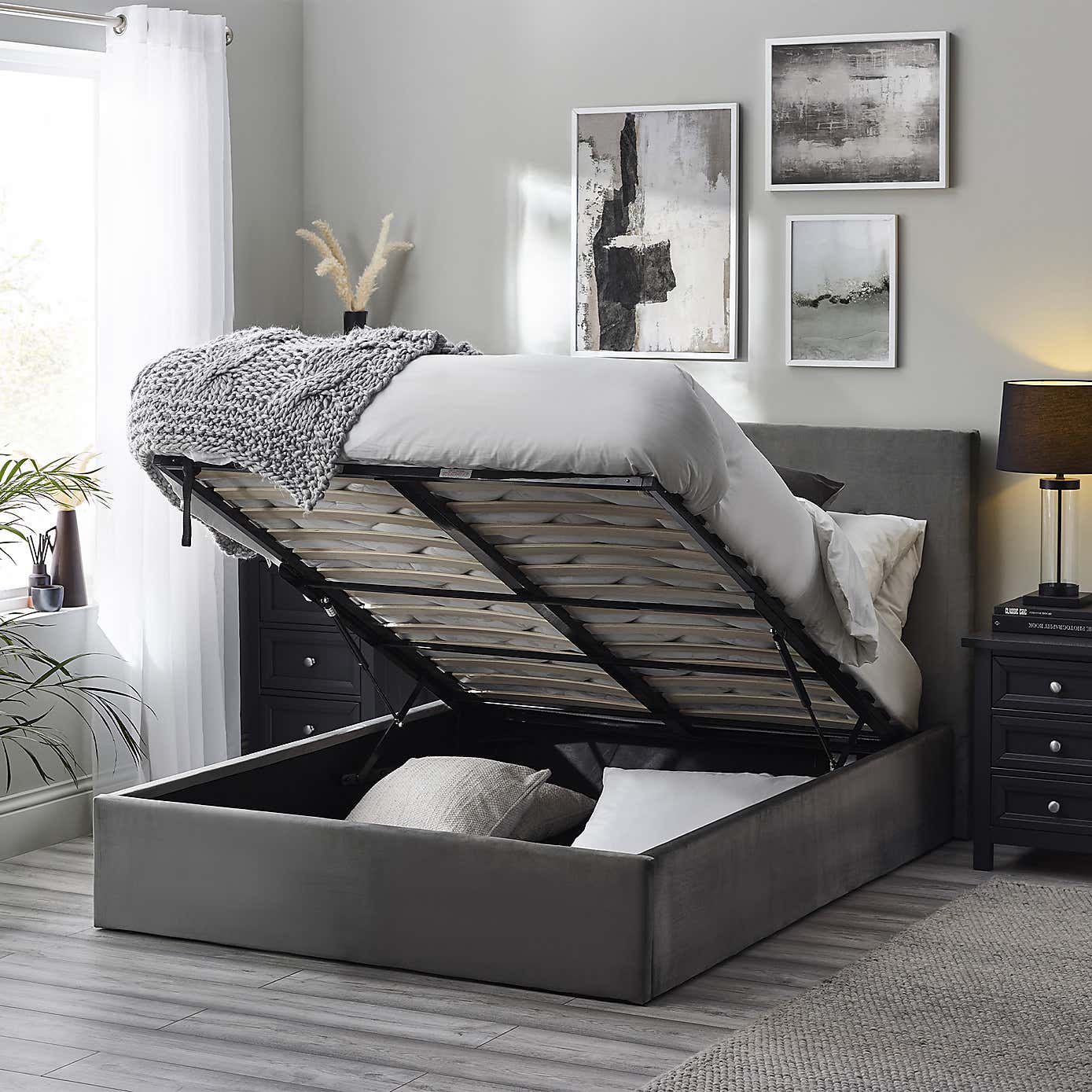 Shoreditch Fabric Bed Frame