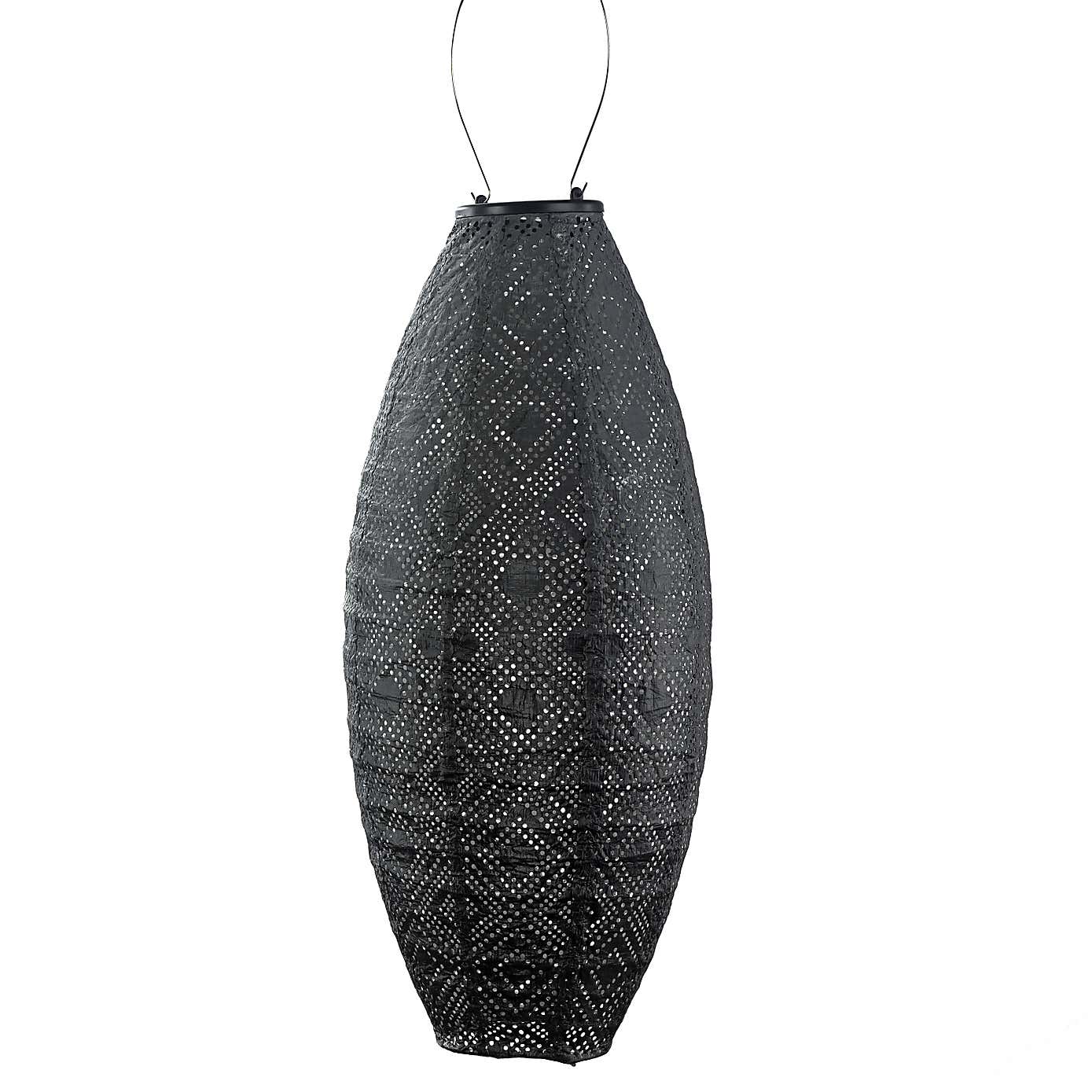 Fallen Fruits Long Oval Mosaic Solar Lantern