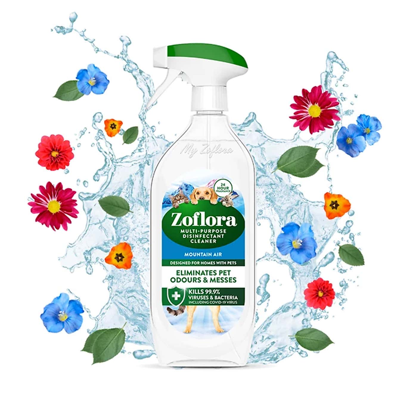Zoflora Pet Multipurpose Disinfectant Cleaner Mountain Air 800ml