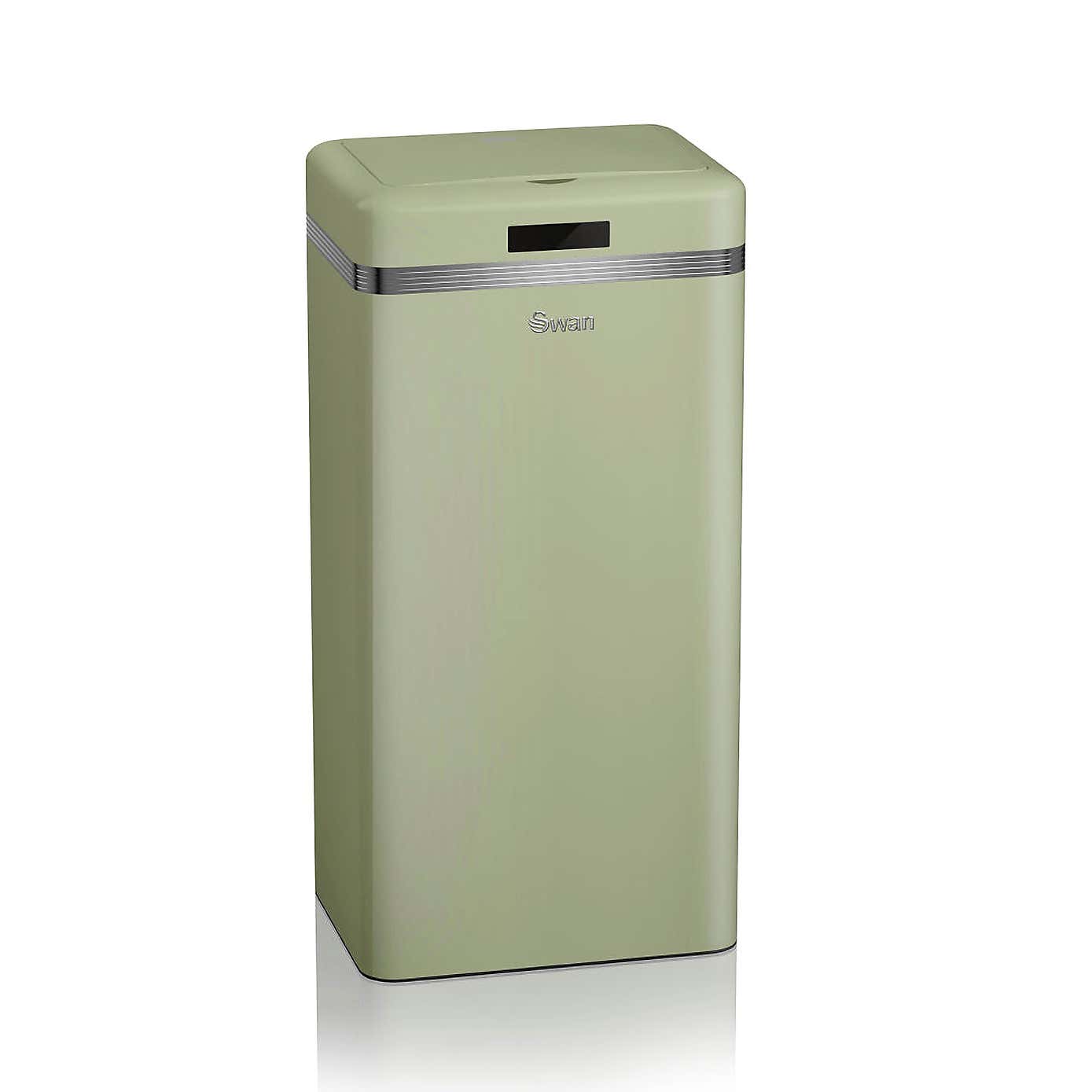 Swan Retro 45 Square Sensor Bin