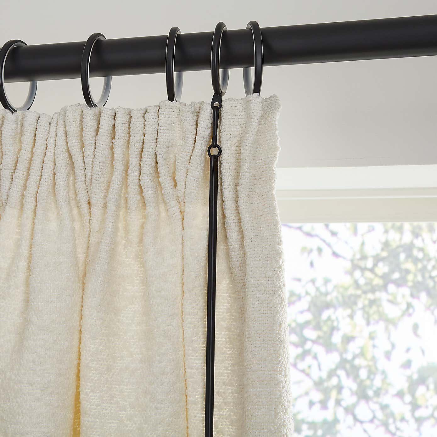 Metal Curtain Draw Rods