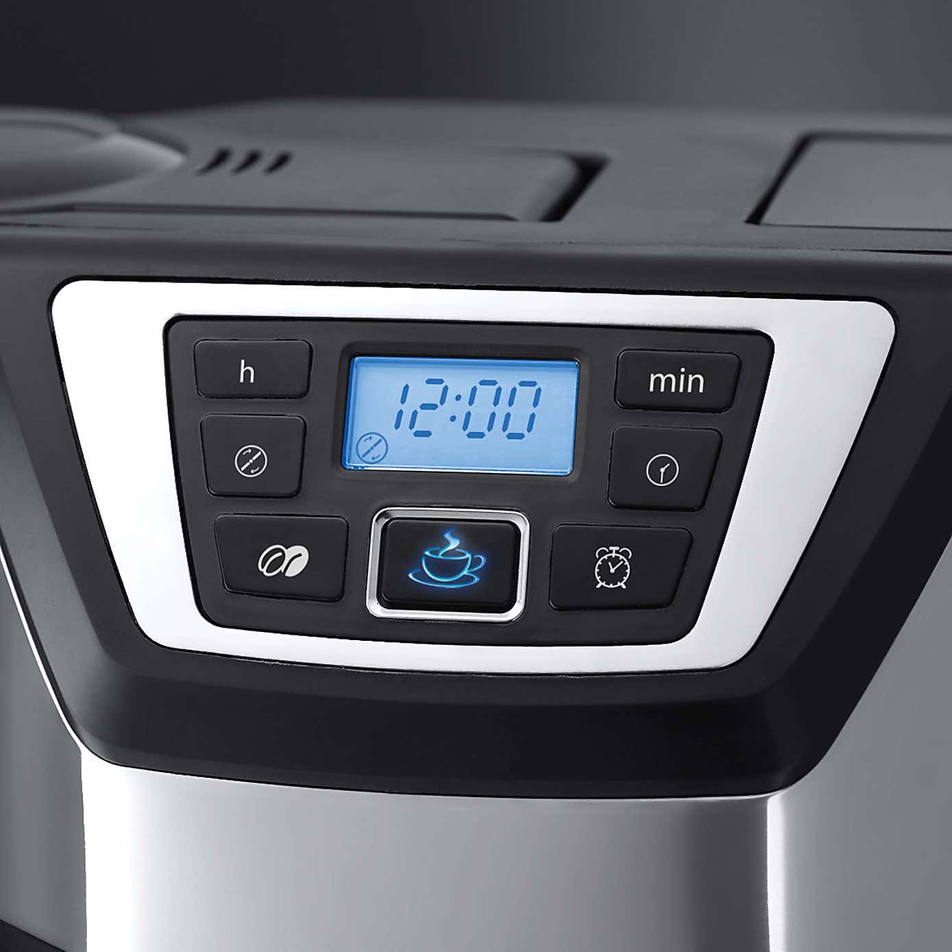 Russell Hobbs Chester Grind and Brew Black Coffee Machine