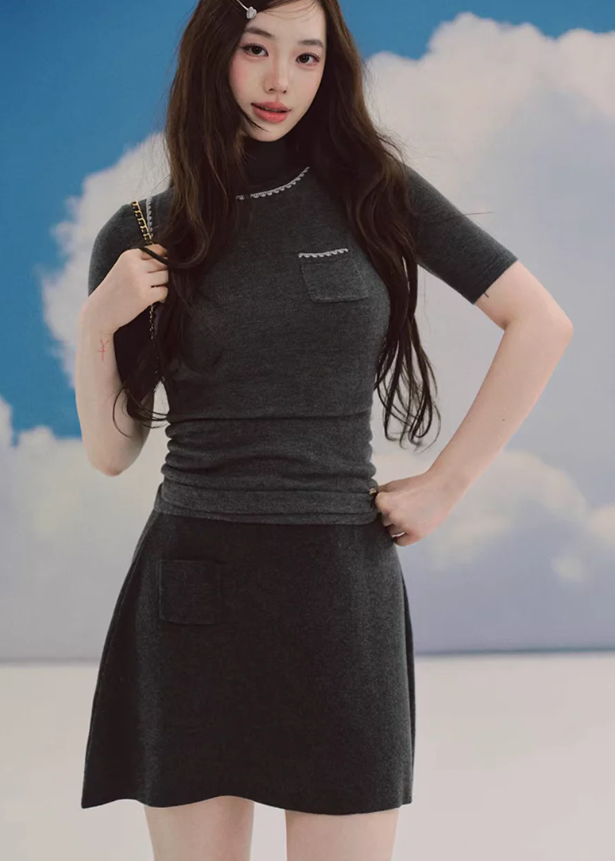 Hazel Layer Slim Knit Top