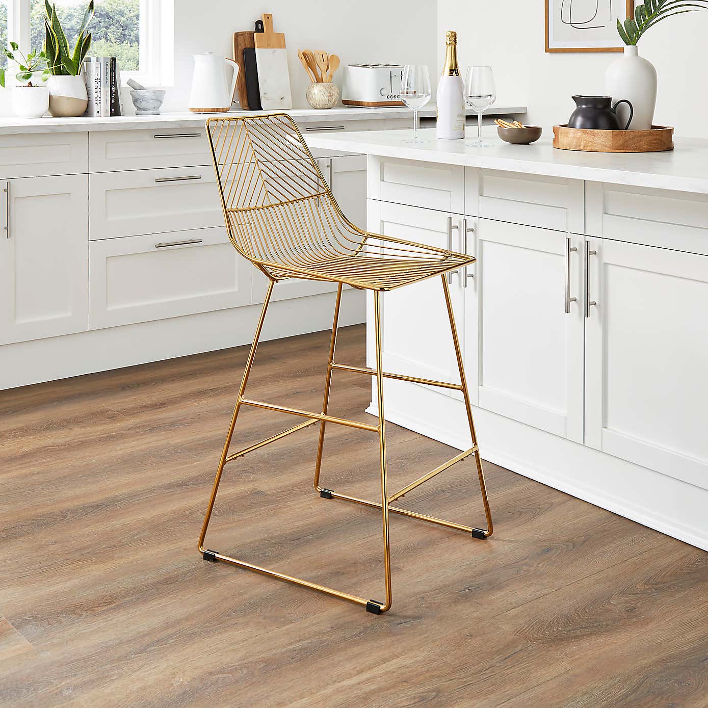 Siena Black Bar Chair