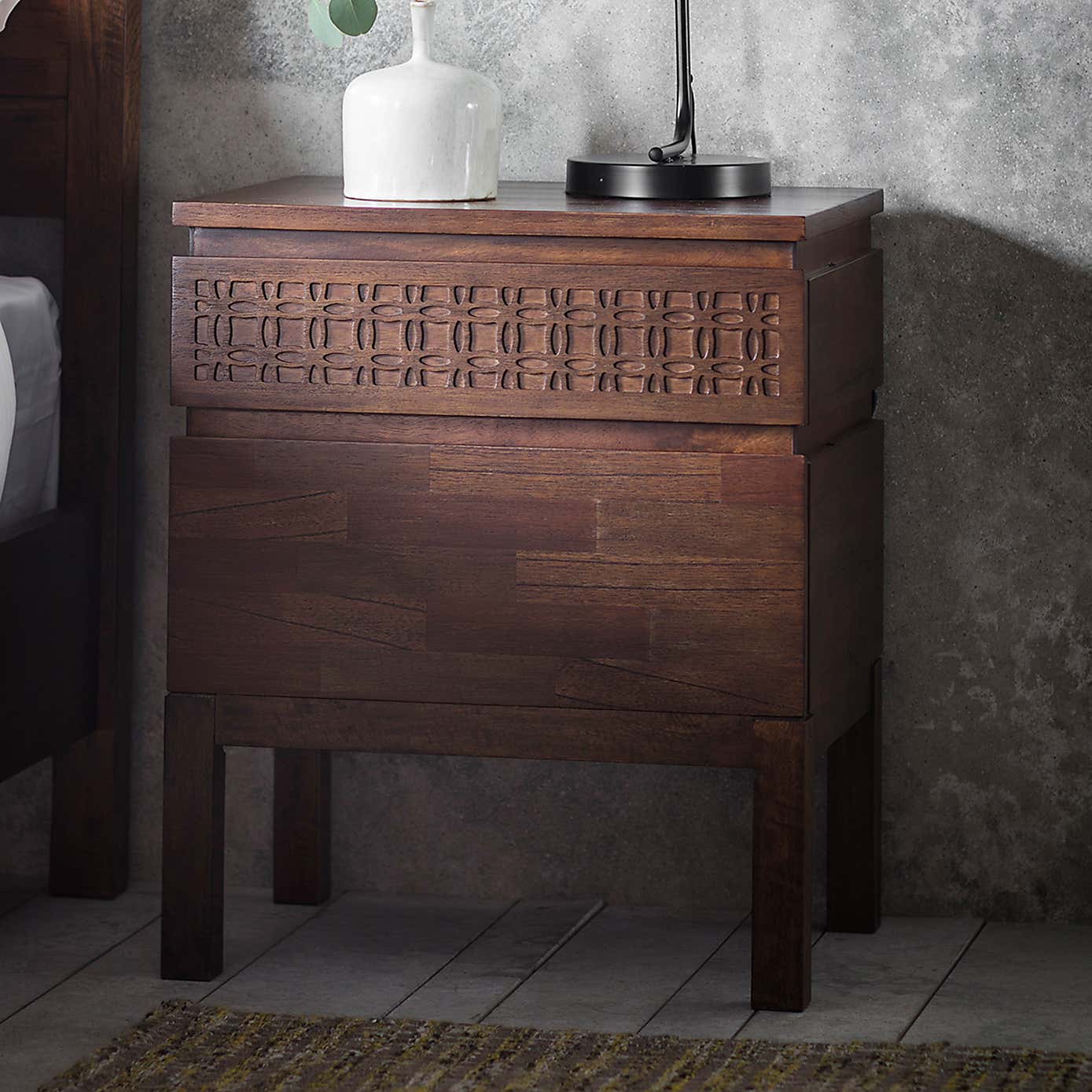 Baytown Retreat Bedside 2 Drawer Chest