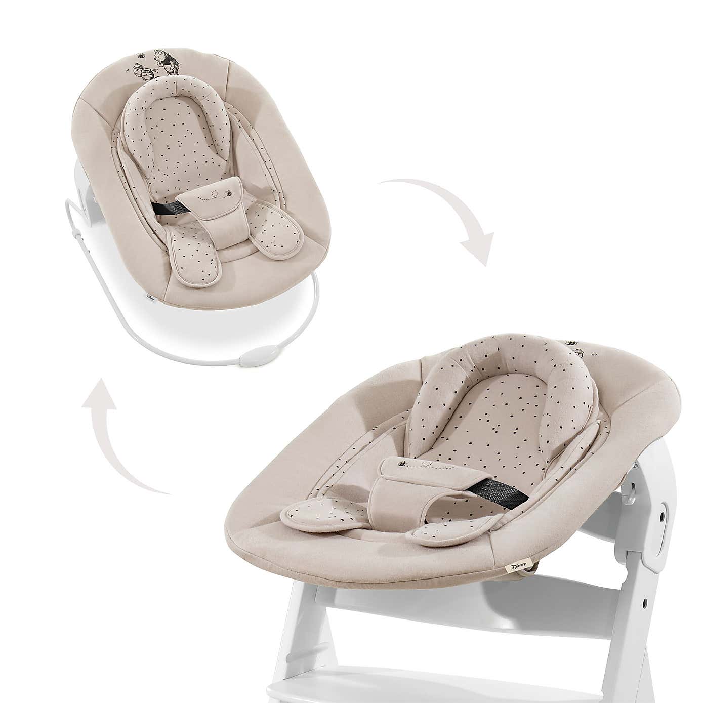 Disney Alpha Winnie the Pooh 2 in 1 Bouncer