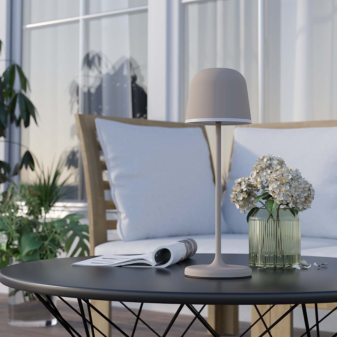 EGLO Mannera Touch Dimmable Table Lamp