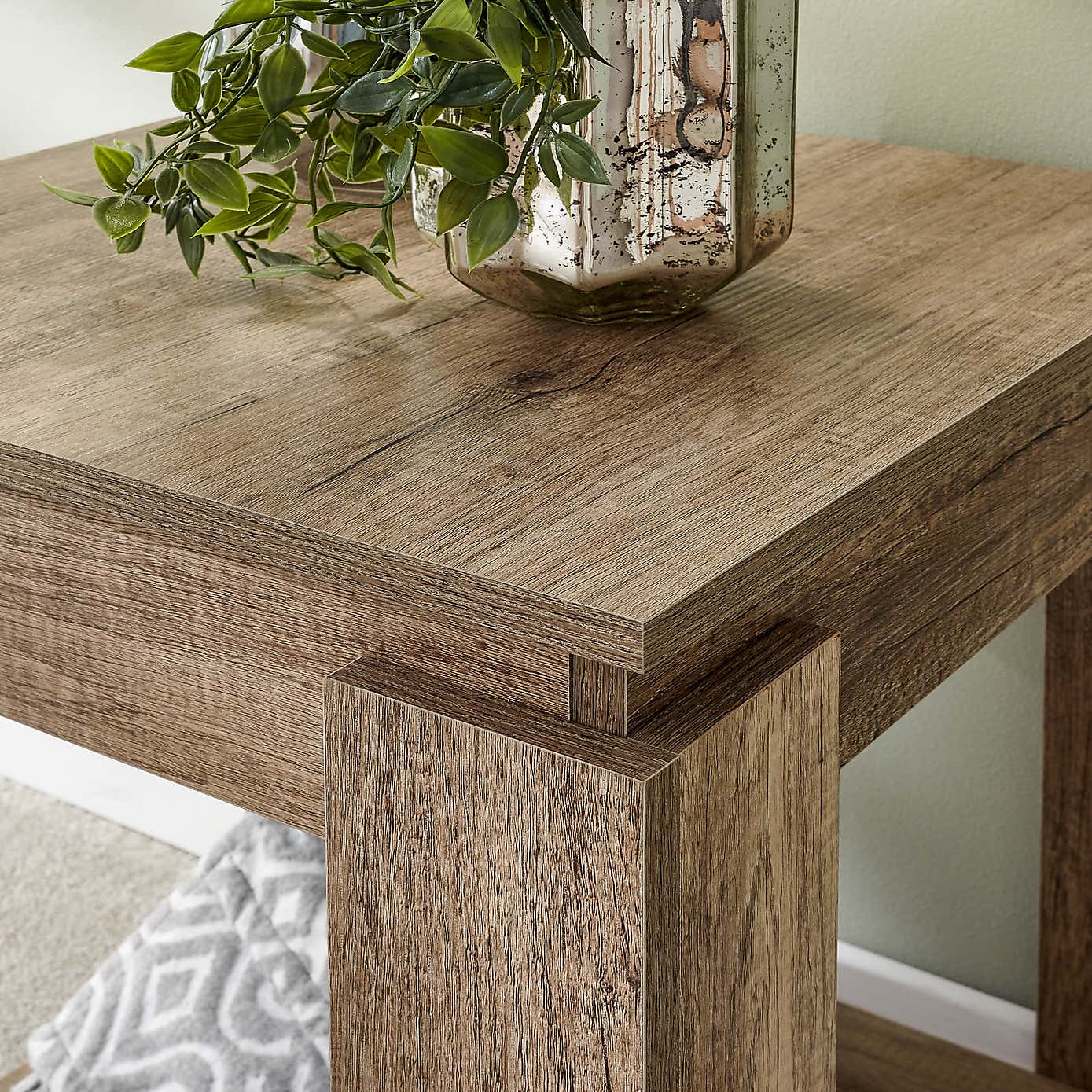Canyon Oak Lamp Table