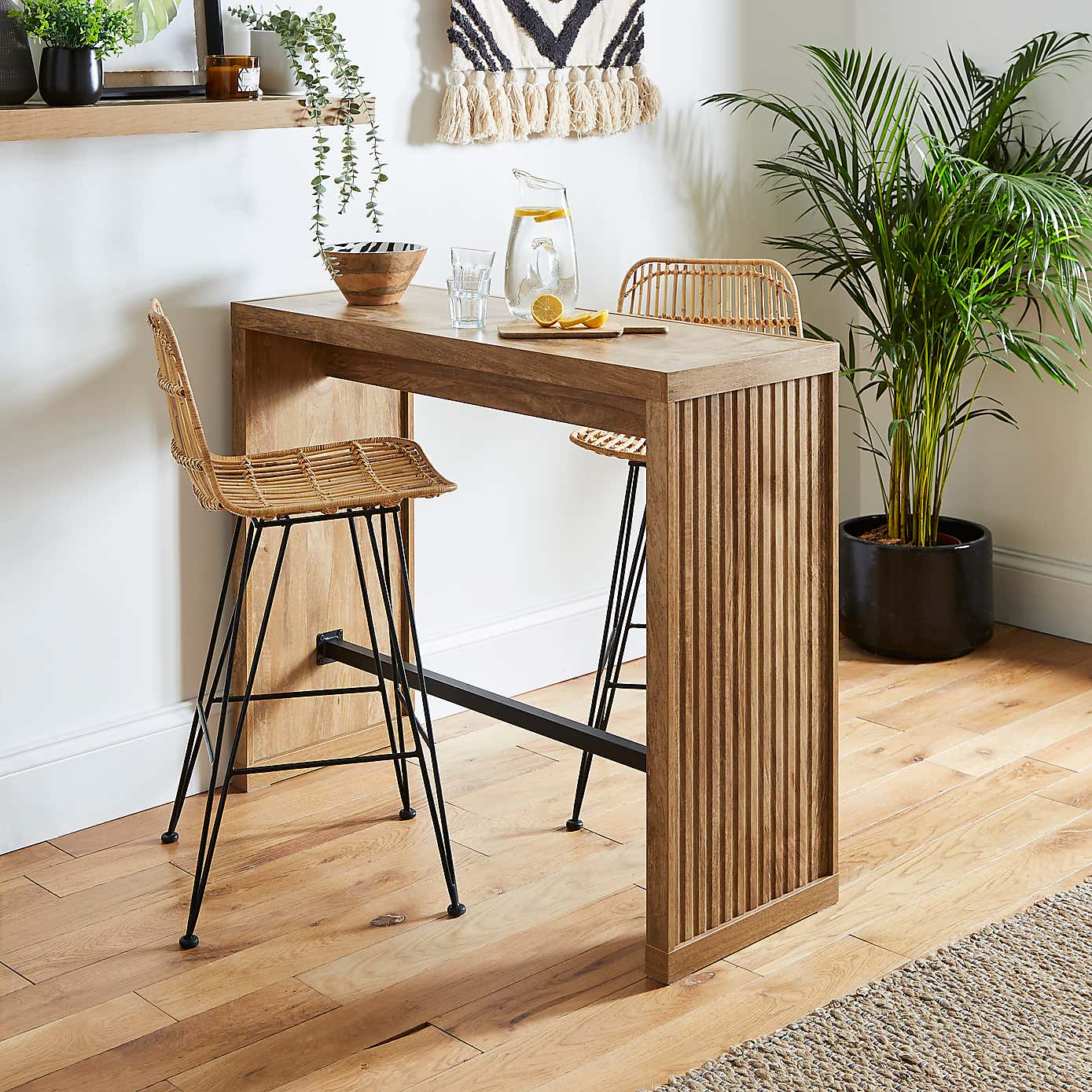 Bryant Bar Table Mango Wood Effect