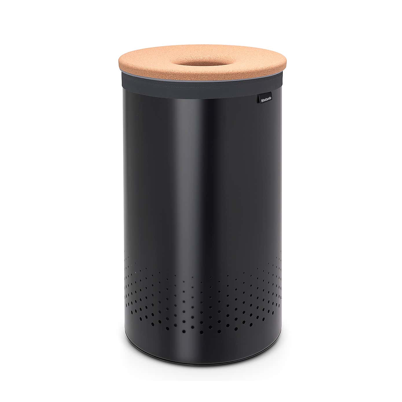 Brabantia White Cork 60L Laundry Bin