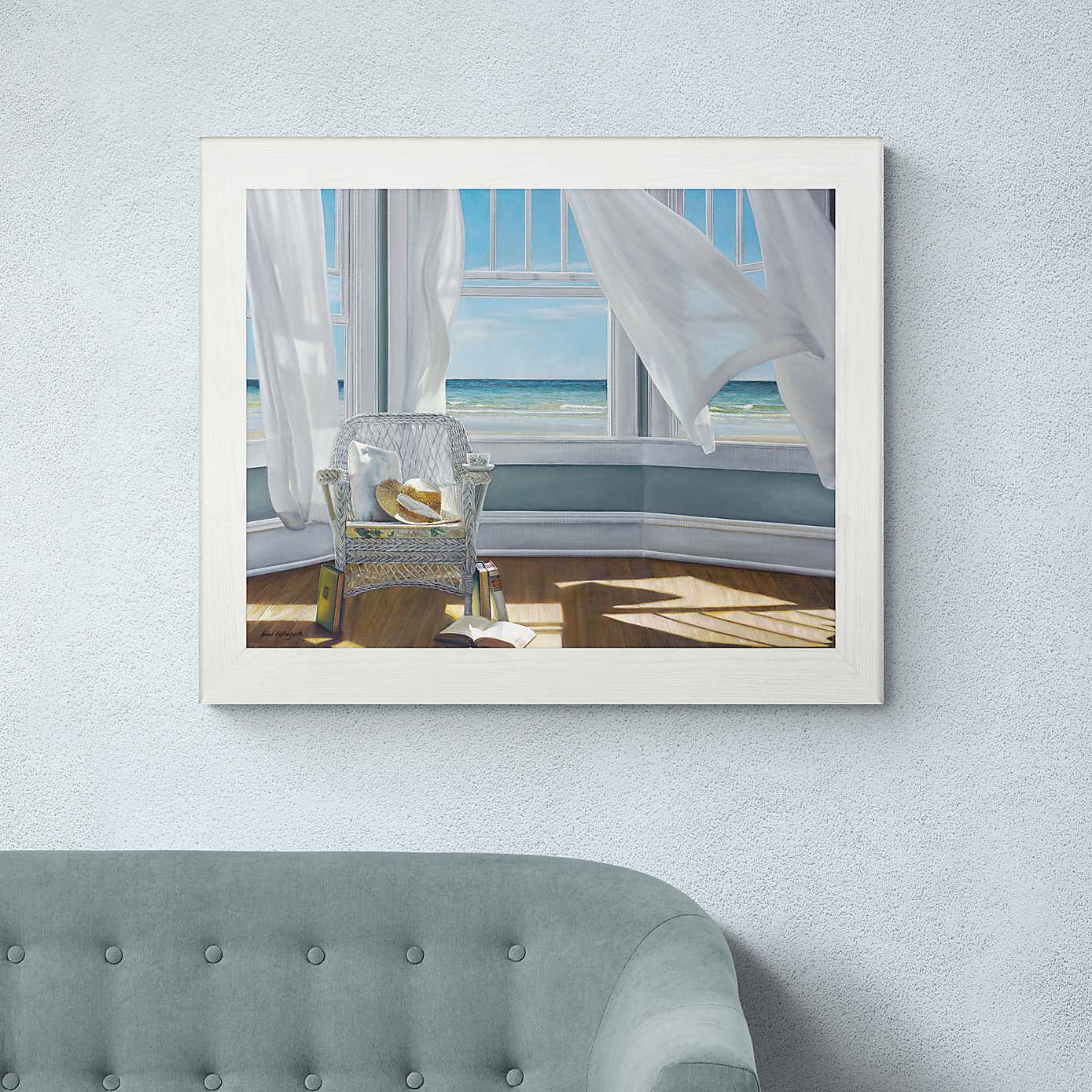 Gentle Reader by Karen Hollingsworth Framed Print