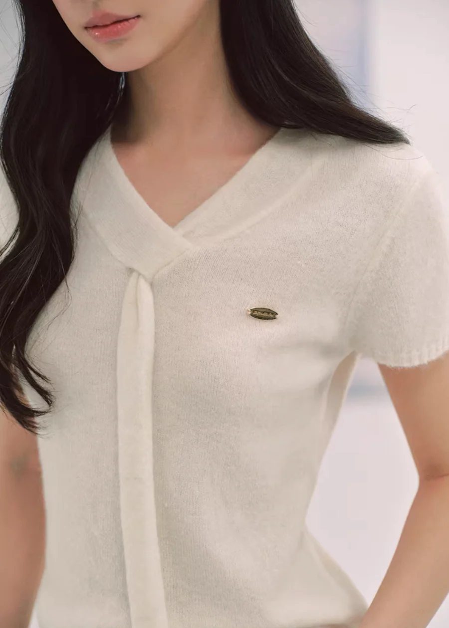 Ribbon Knit Top