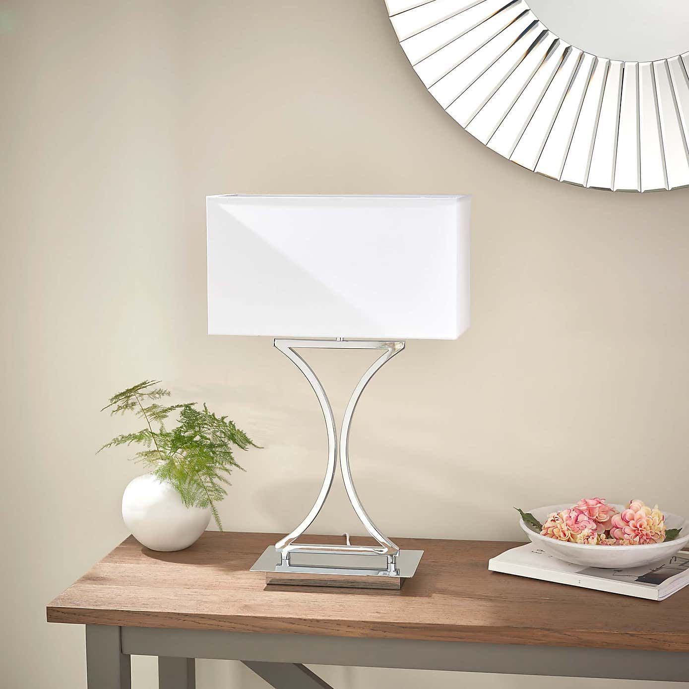 Vogue Epalle Table Lamp Chrome