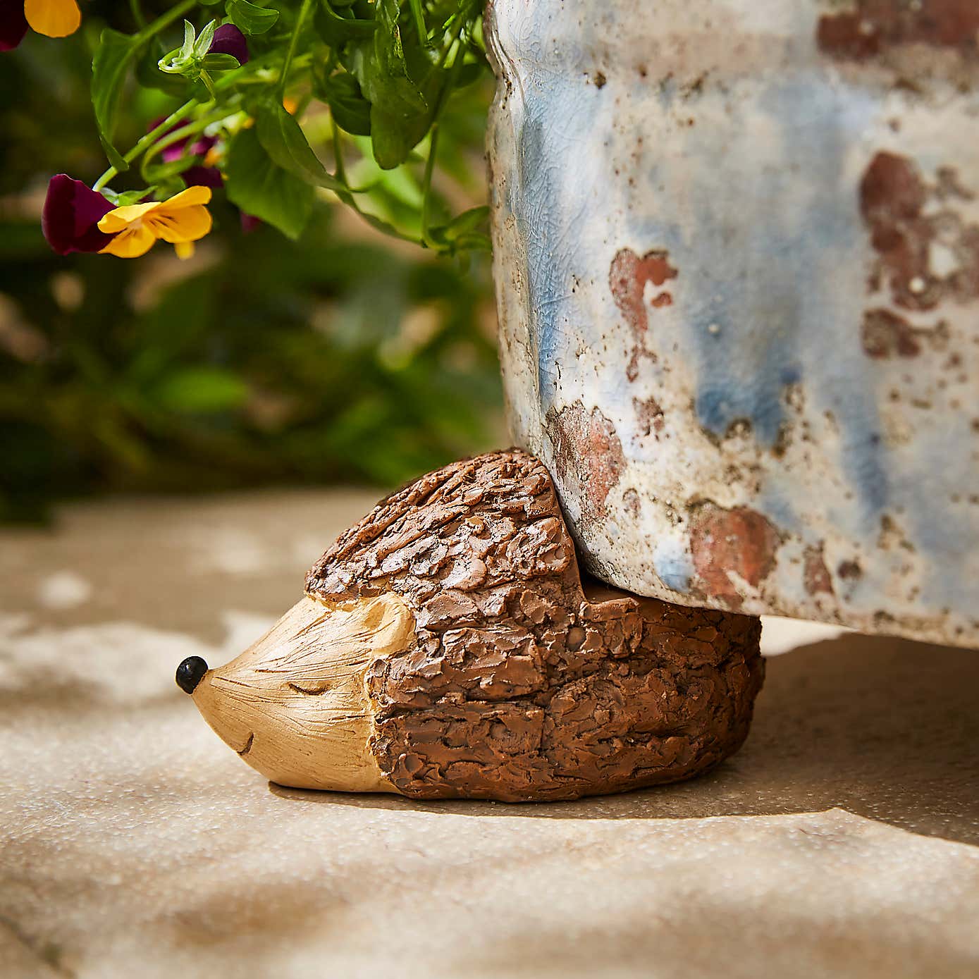 Single Resin Hedgehog Pot Feet