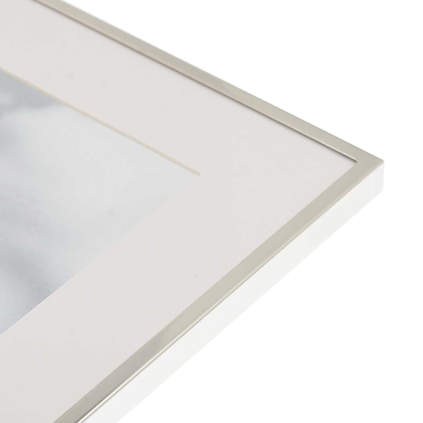 Impressions Silver Plated Metal Photo Frame