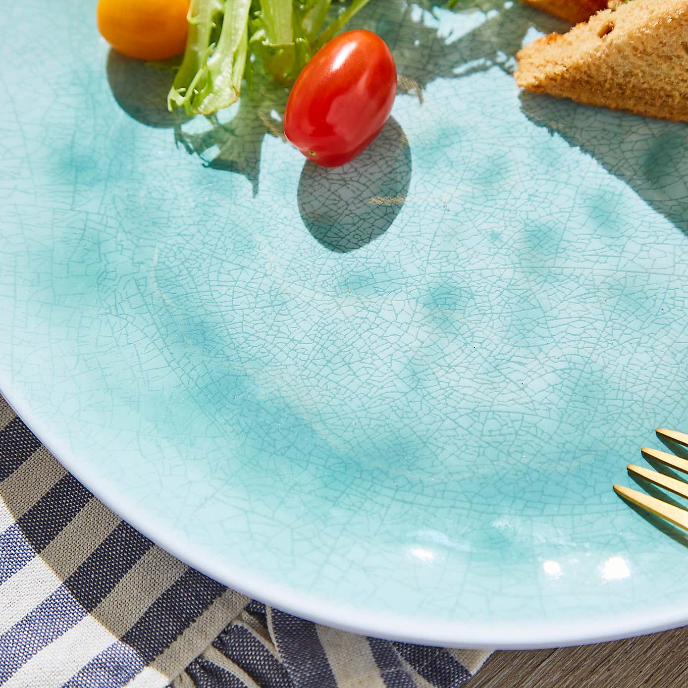 Jade Mist Picnic Dinner Plate