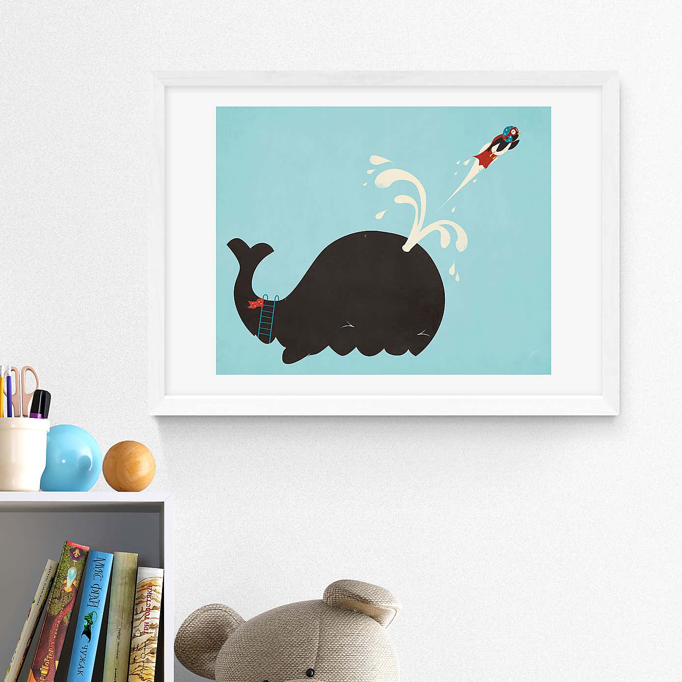 East End Prints Avian Cannonball by Jay Fleck Print