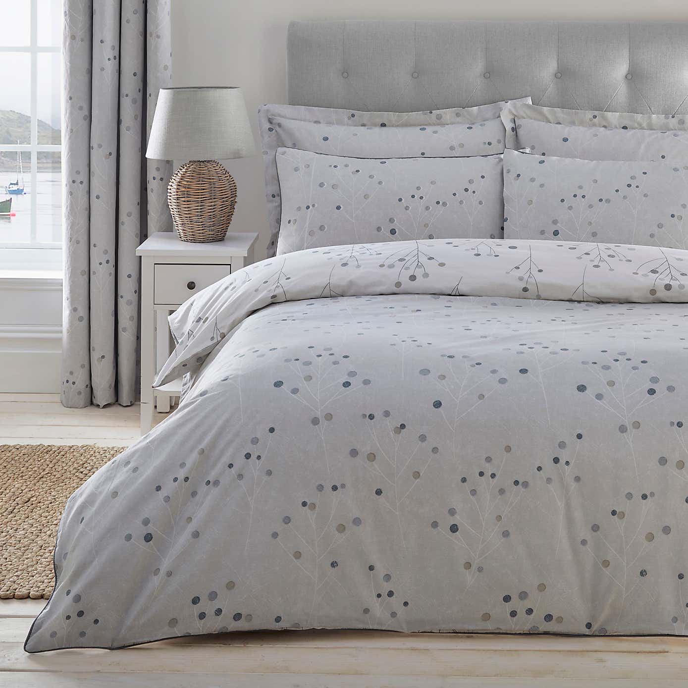 Padstow Blue and White Oxford Pillowcase