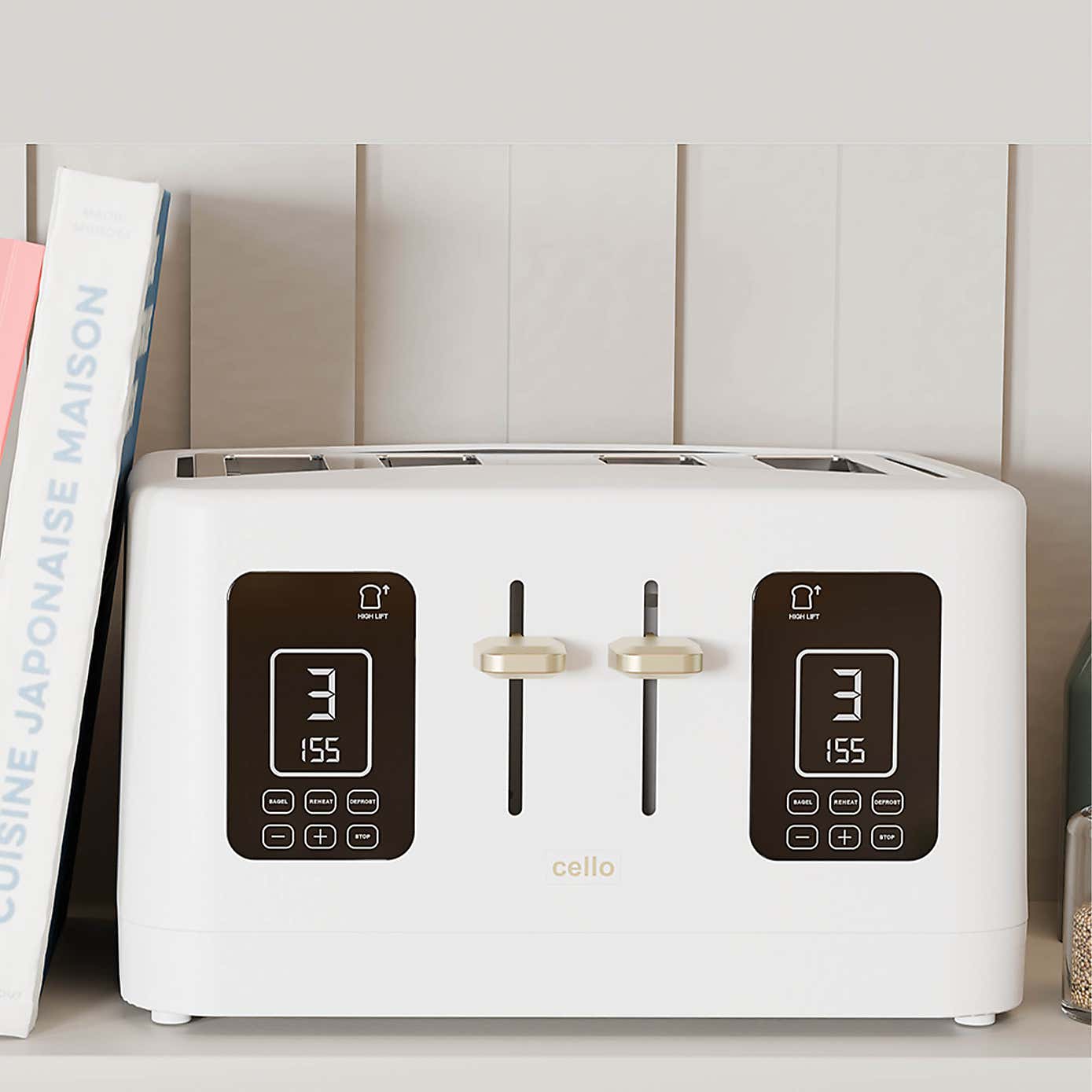Cello Digital 4 Slice Toaster
