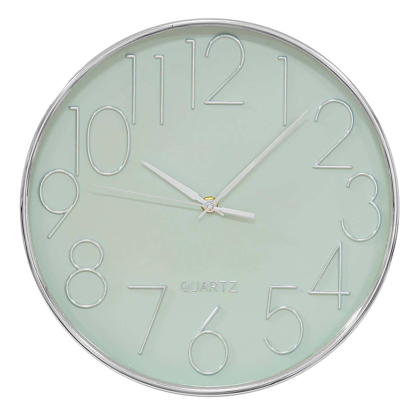 Hometime Raised Number Wall Clock