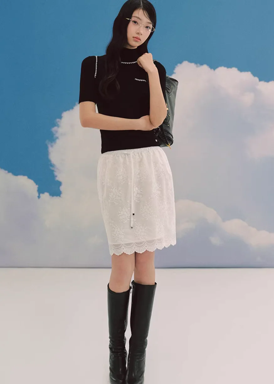 Hazel Layer Slim Knit Top