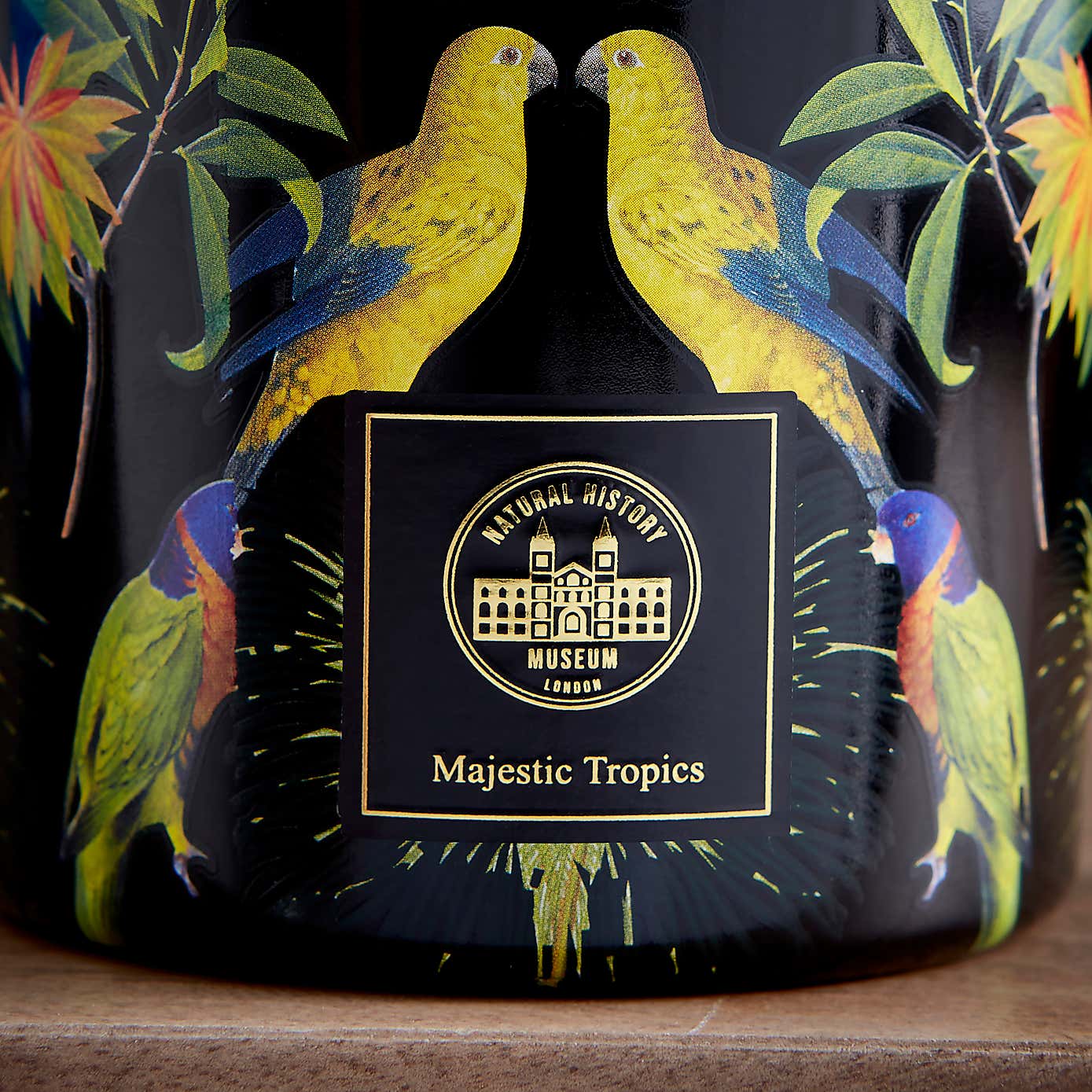 Majestic Tropics Birds Candle