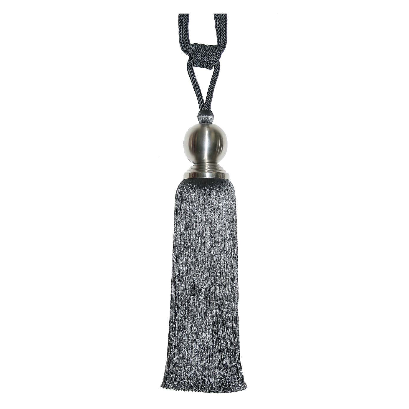 Ashton Charcoal Tieback