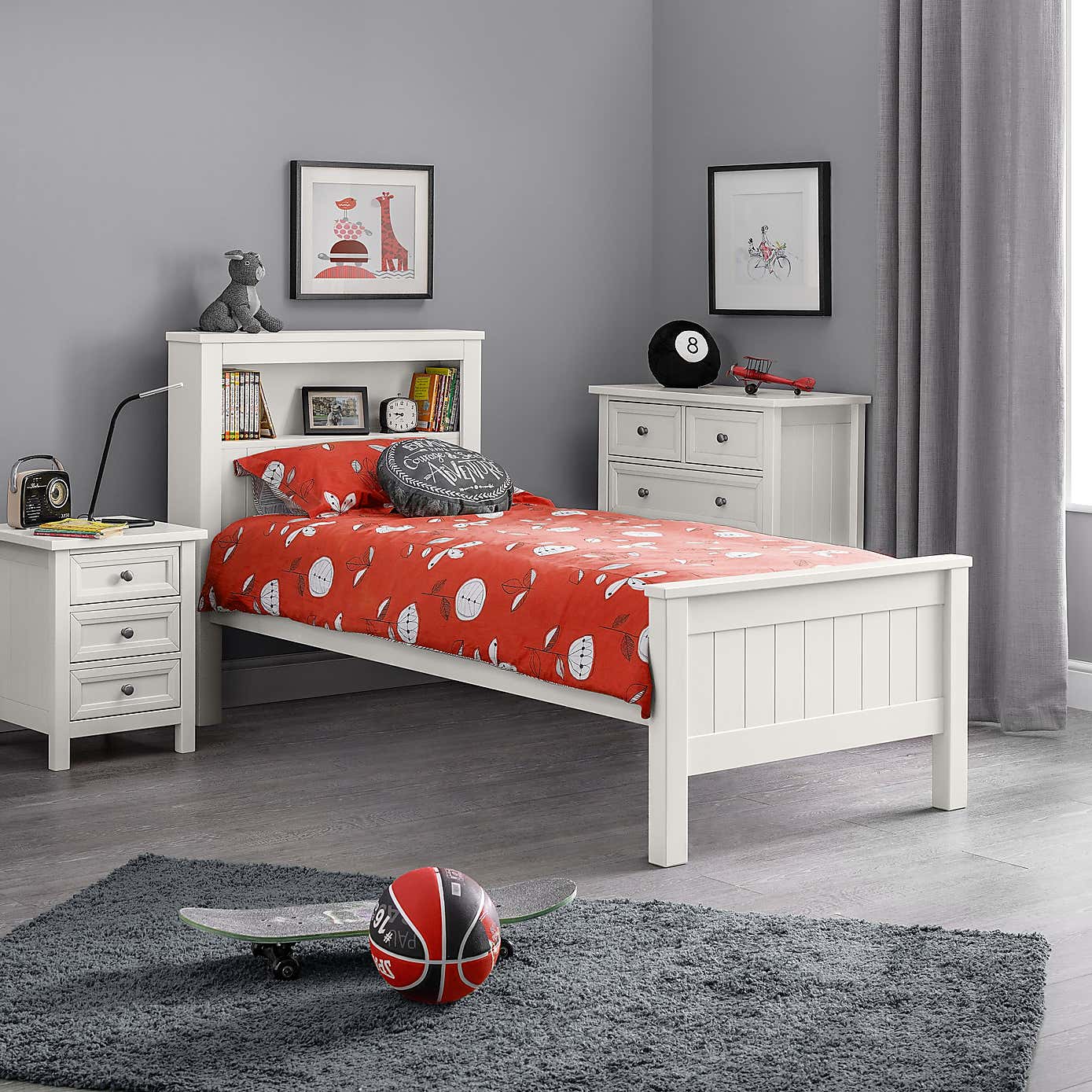 Maine Bookcase Bed