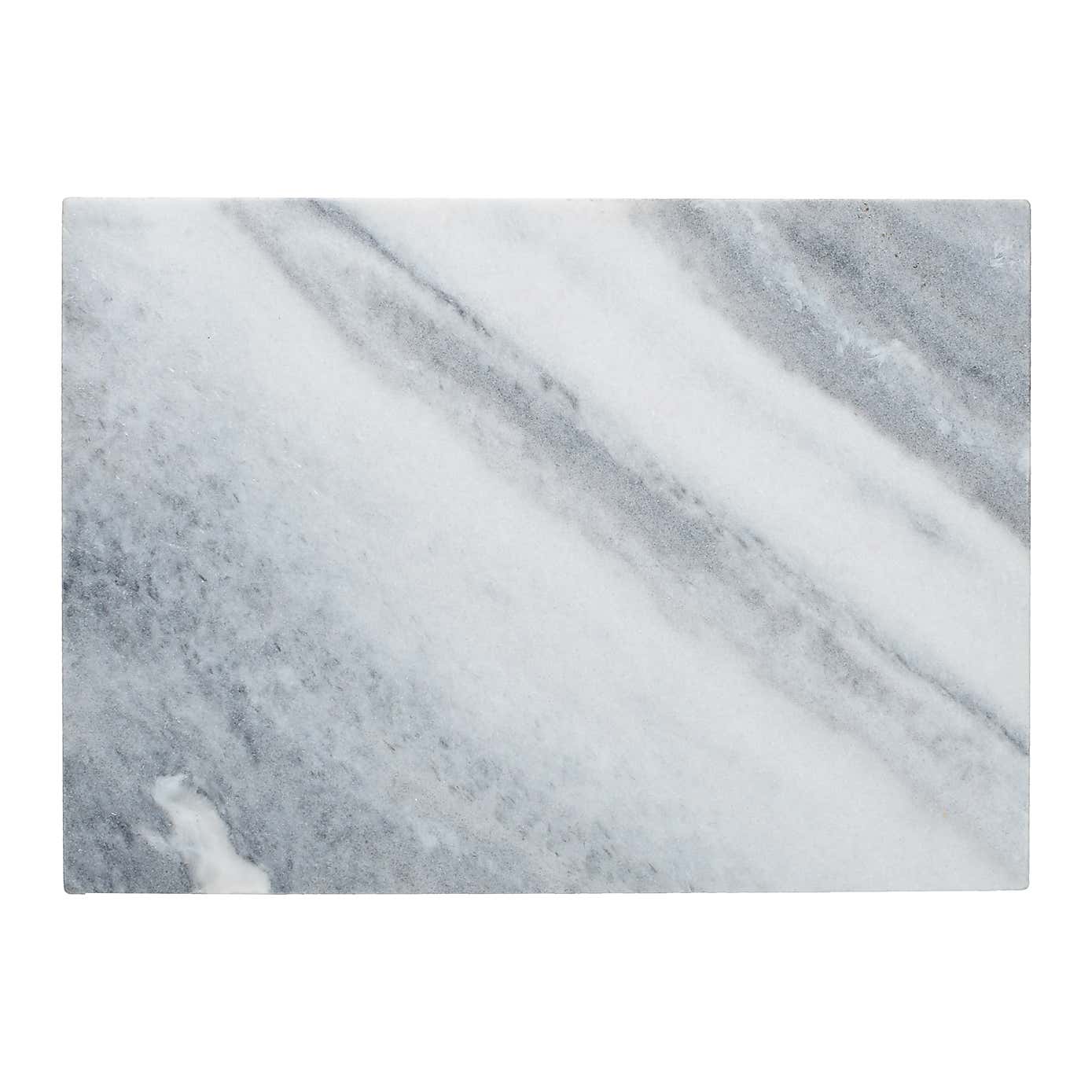 Creative Tops Naturals Set of 2 White Marble Placemats