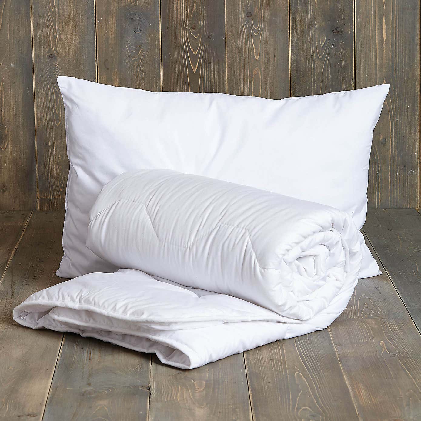 Fogarty Little Sleepers 4 Tog Soft Touch Cot Bed Duvet and Pillow Set