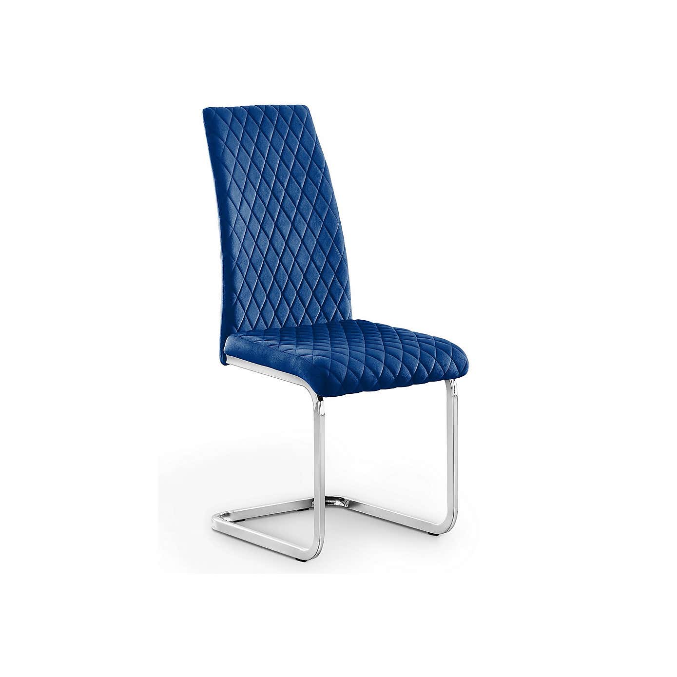 Calabria Set of 2 Dining Chairs Velvet