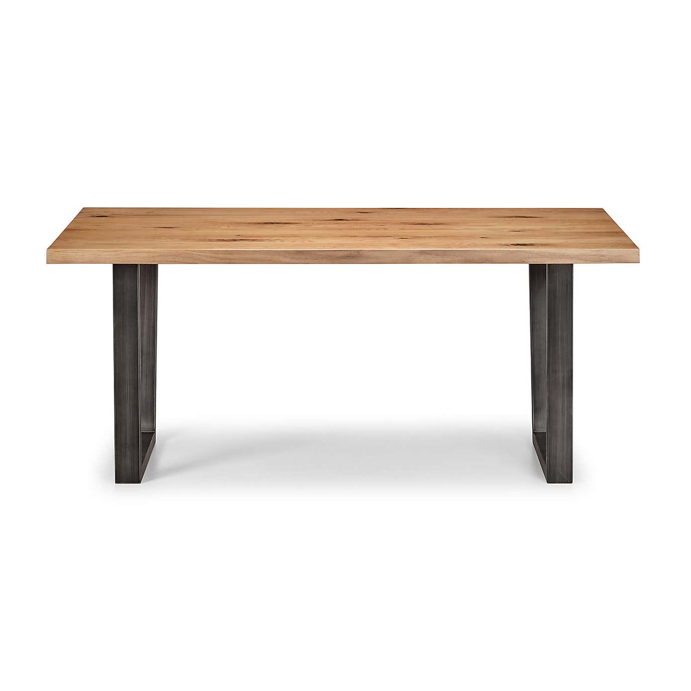 Brooklyn Oak Dining Table Set with 4 Chairs and Bench