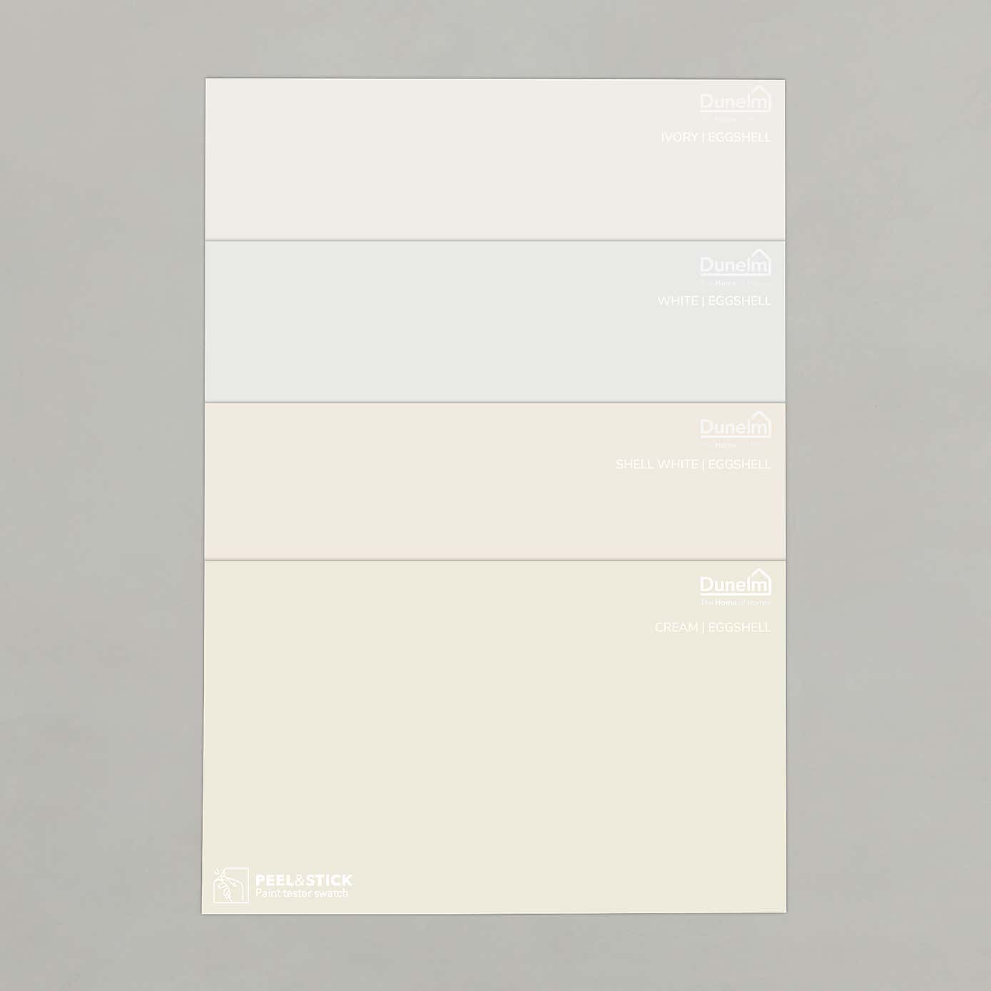 Eggshell White Paint Sample Bundle