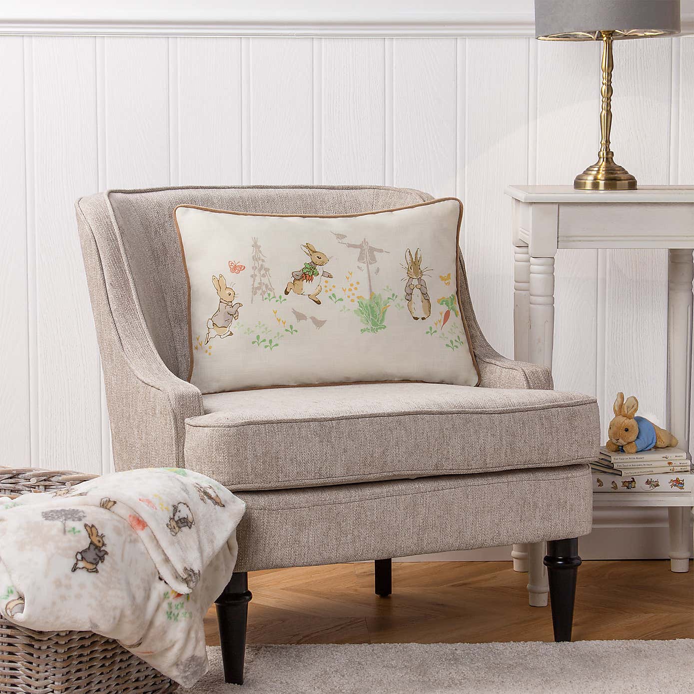 Peter Rabbit Classic Natural Cushion