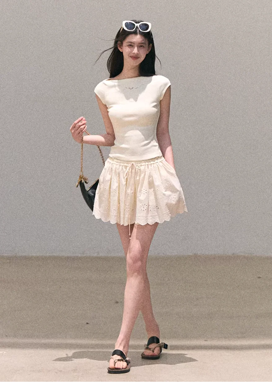 Soft Air One-Shoulder Tee