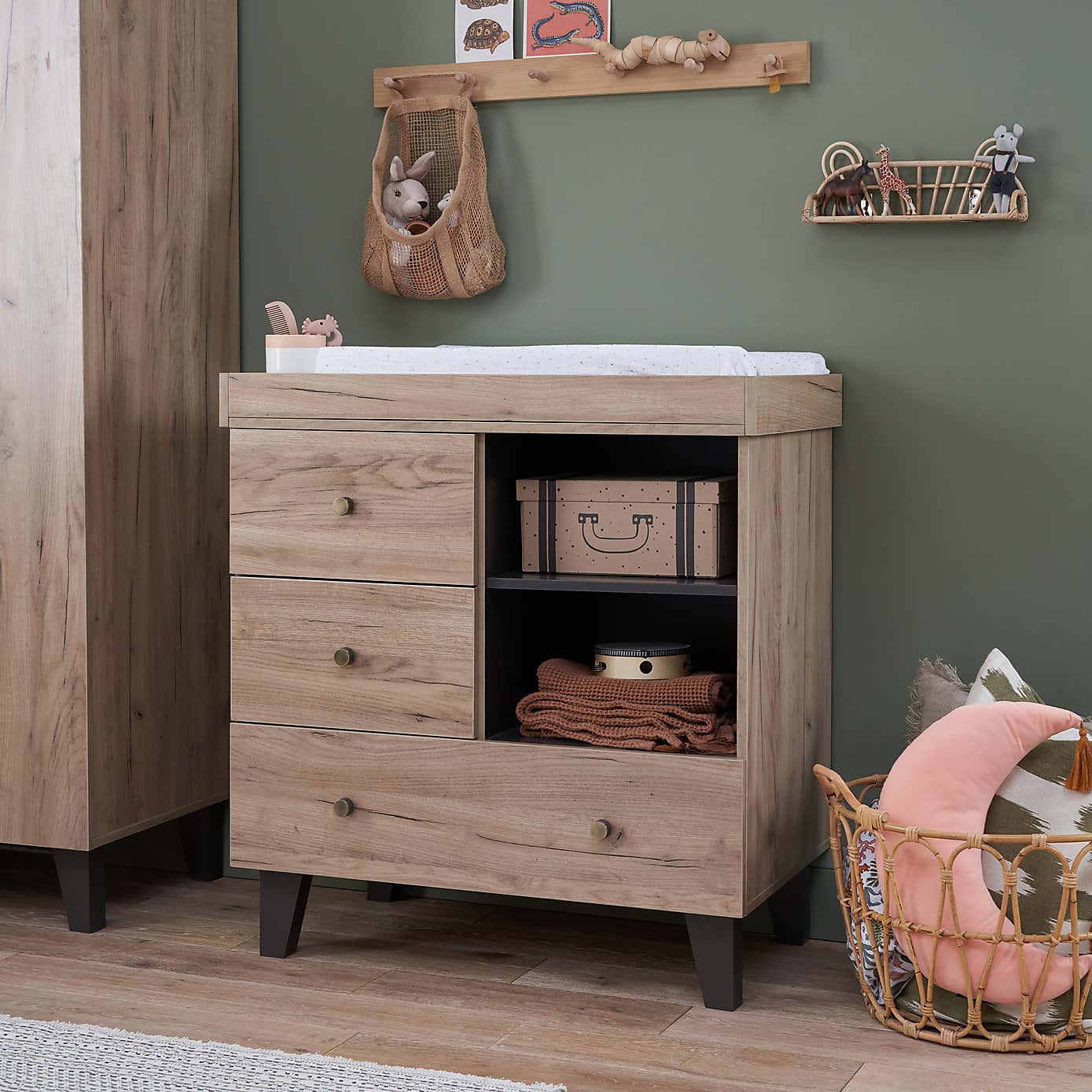 Tutti Bambini Como 3 Drawer Chest Changer