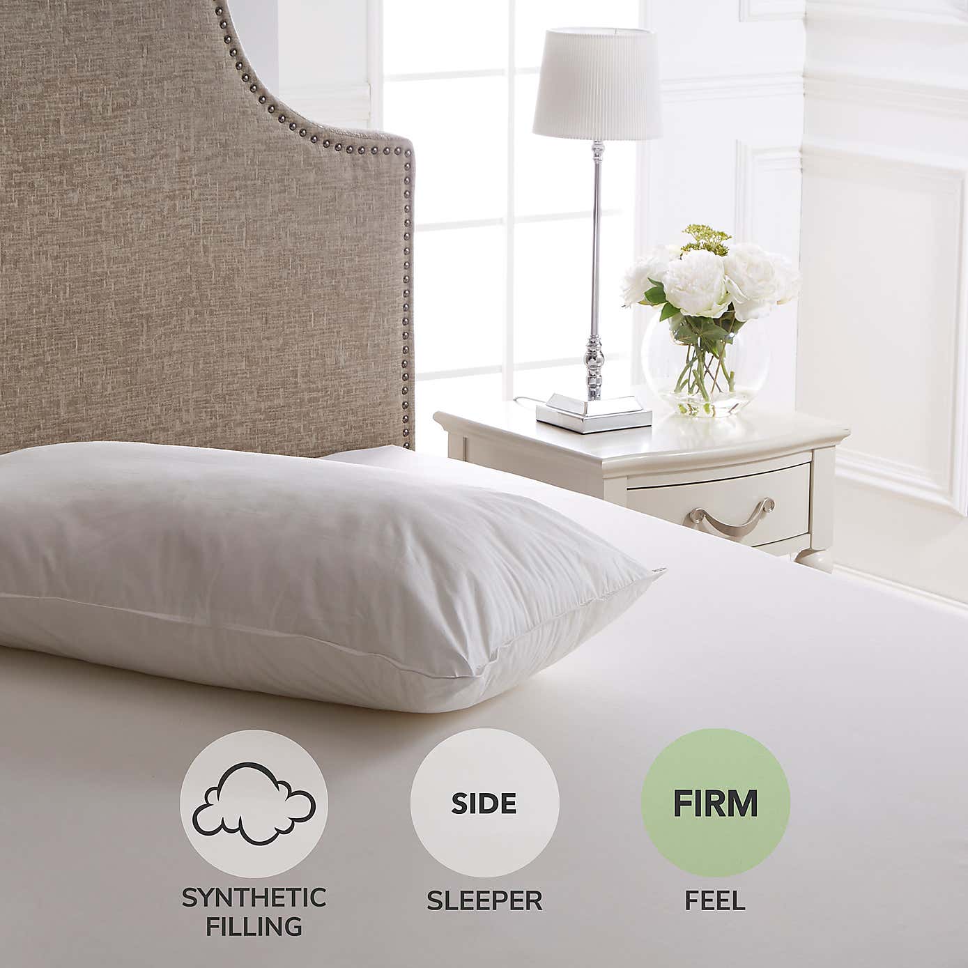 Dorma Full Forever Anti Allergy Kingsize Pillow