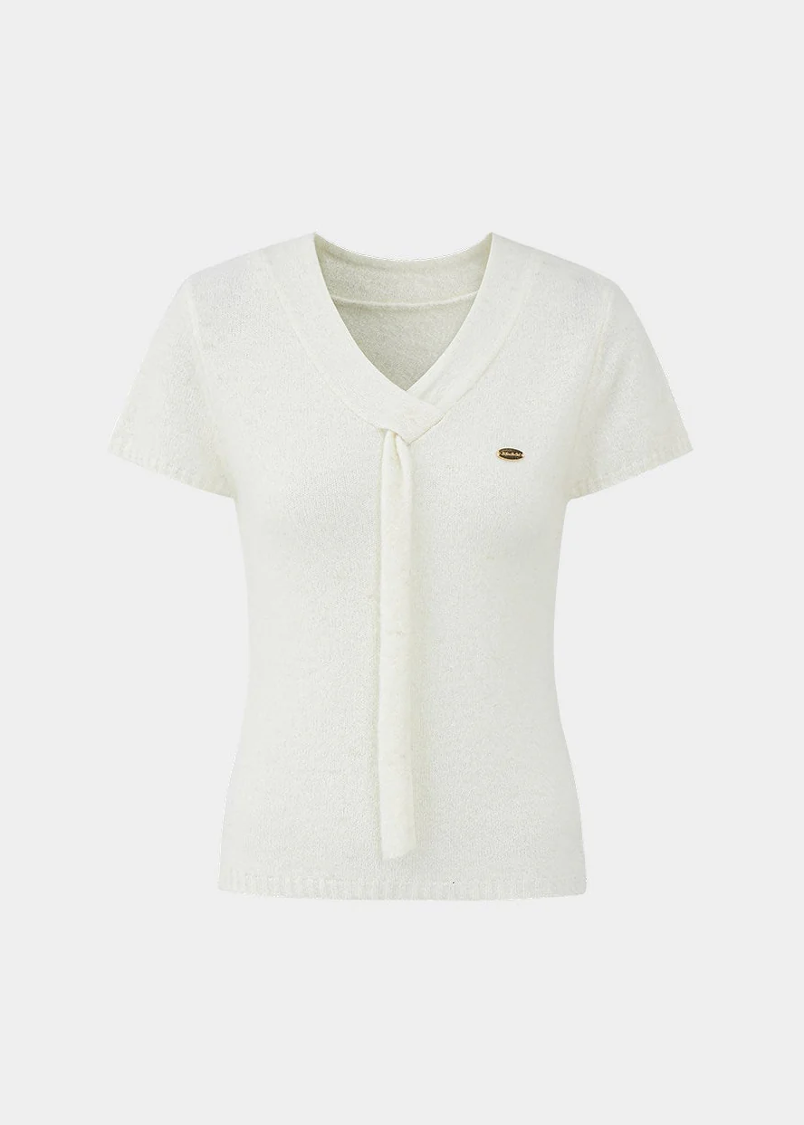 Ribbon Knit Top