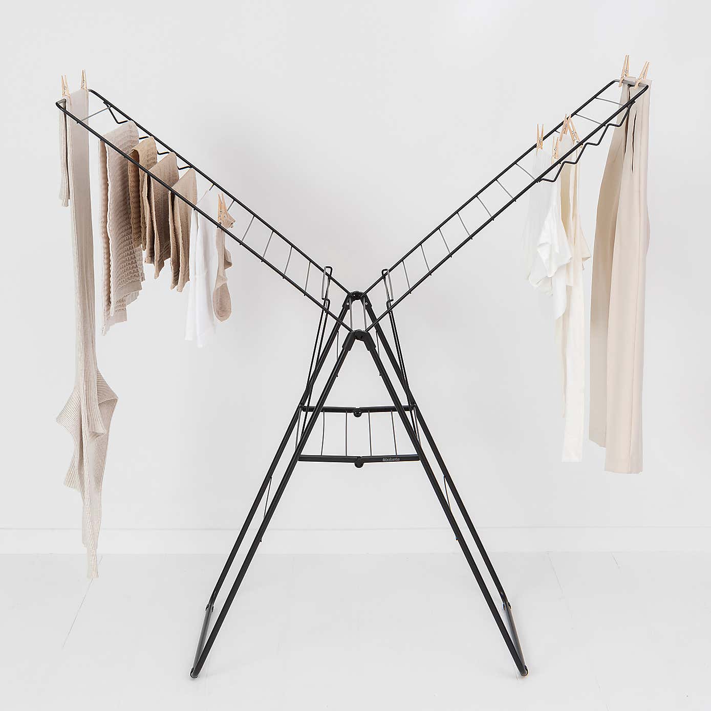 Brabantia Black HangOn Drying Rack 25m