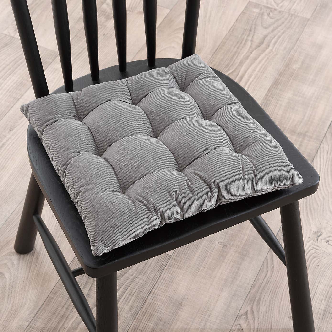 Steeple Grey Cotton Cord Seatpad