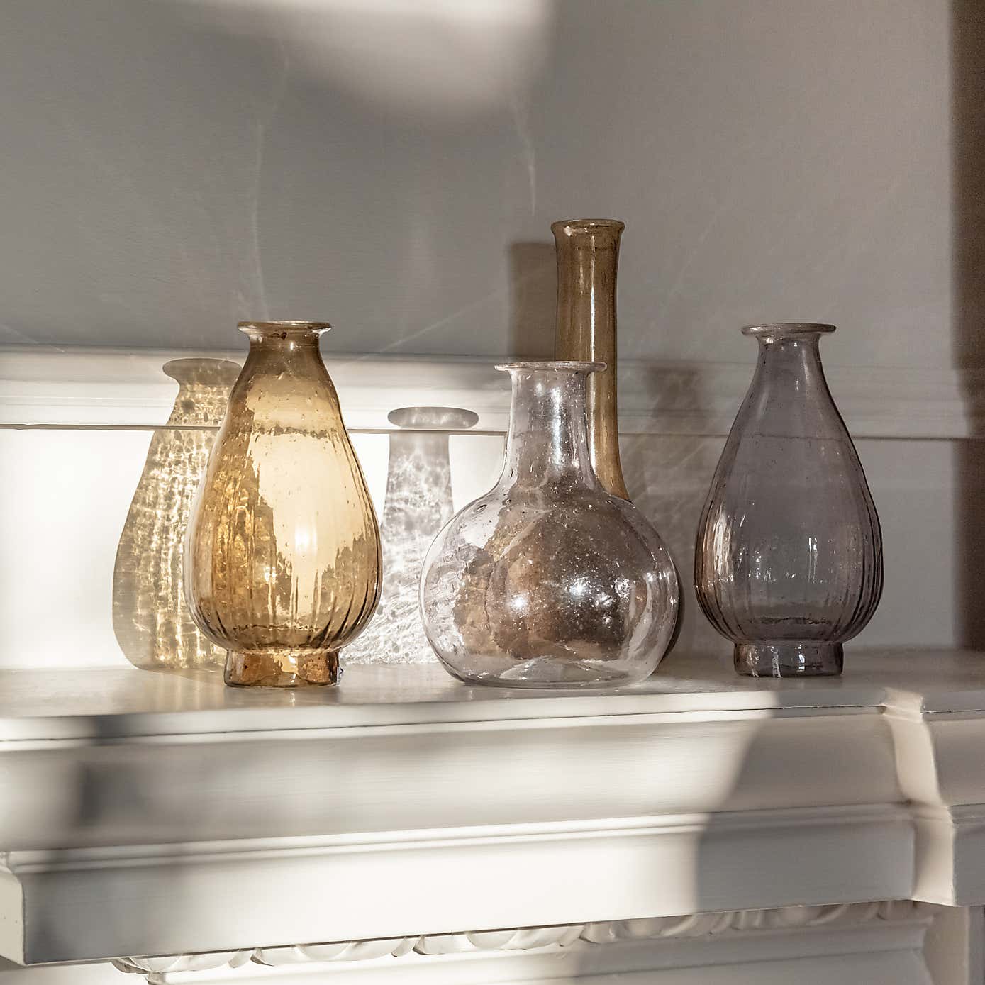 Hinkley Set of 3 Glass Vases