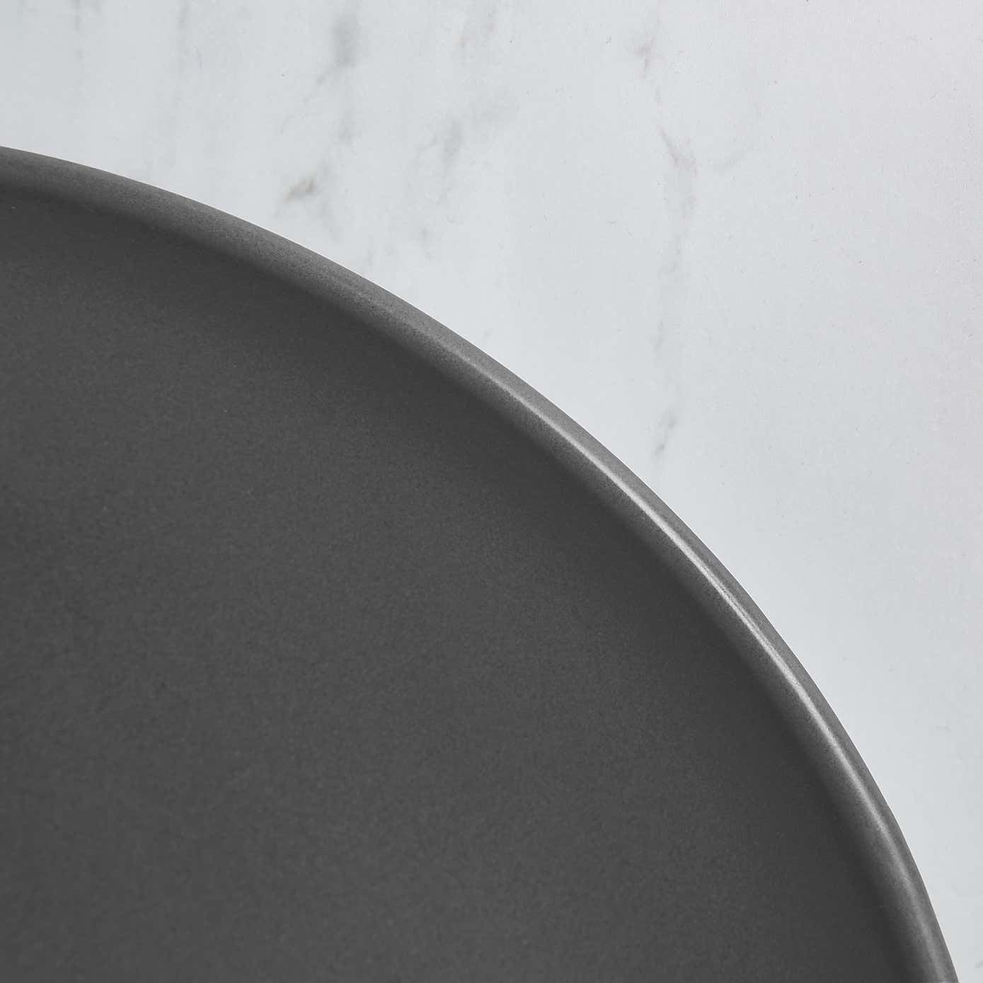 Stoneware Charcoal Side Plate