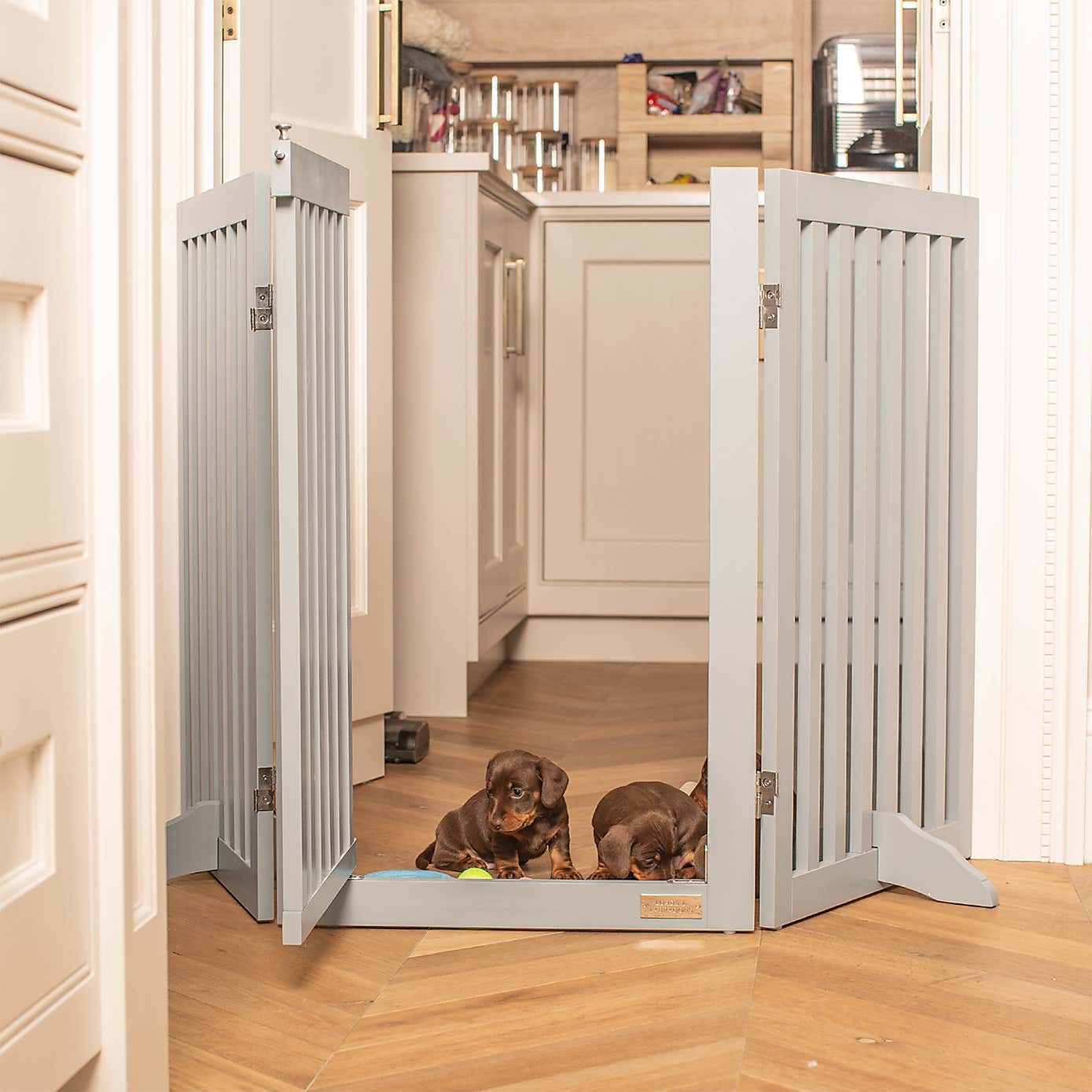 Lords and Labradors Wooden Dog Gate