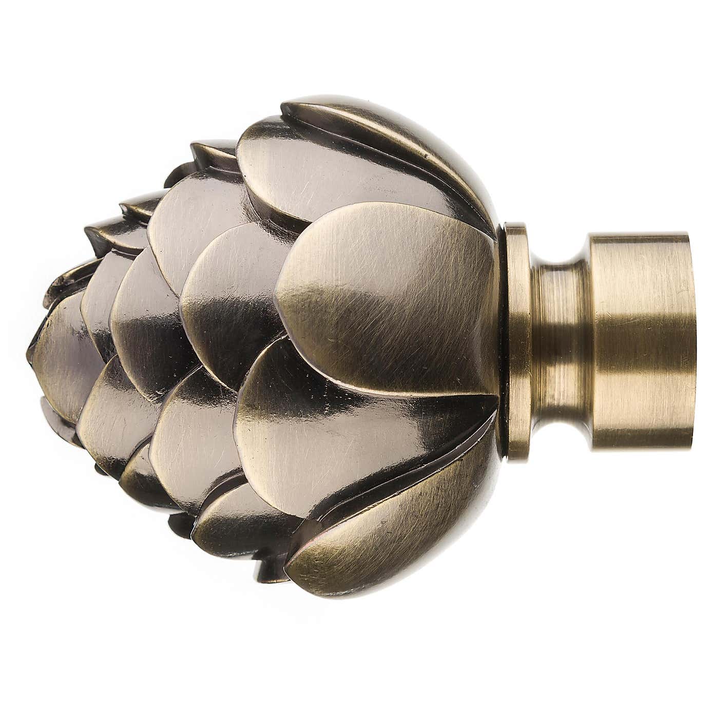 Artichoke Extendable Metal Eyelet Curtain Pole​
