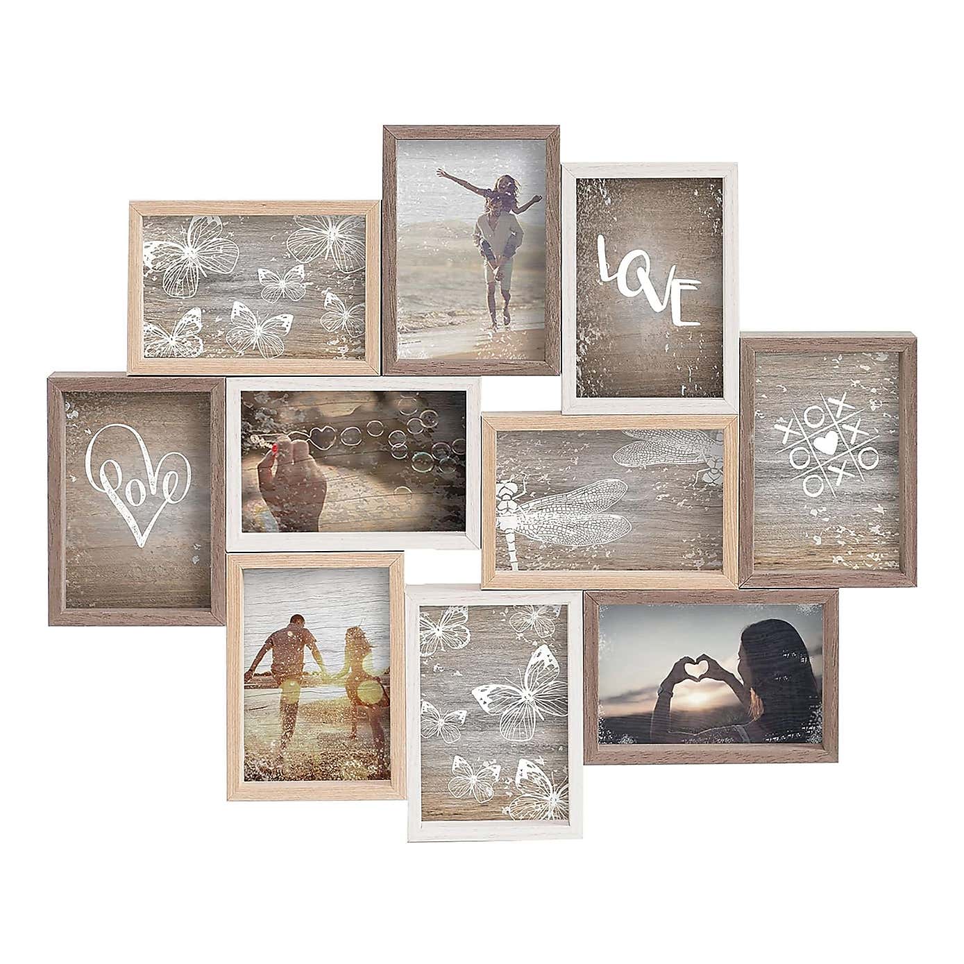 Nielsen 10 Picture Wooden Collage Photo Frame