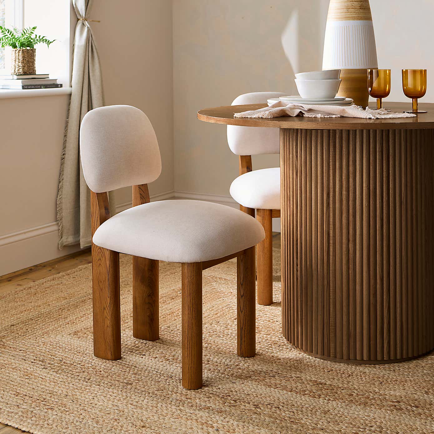 Adelita Fabric Dining Chair