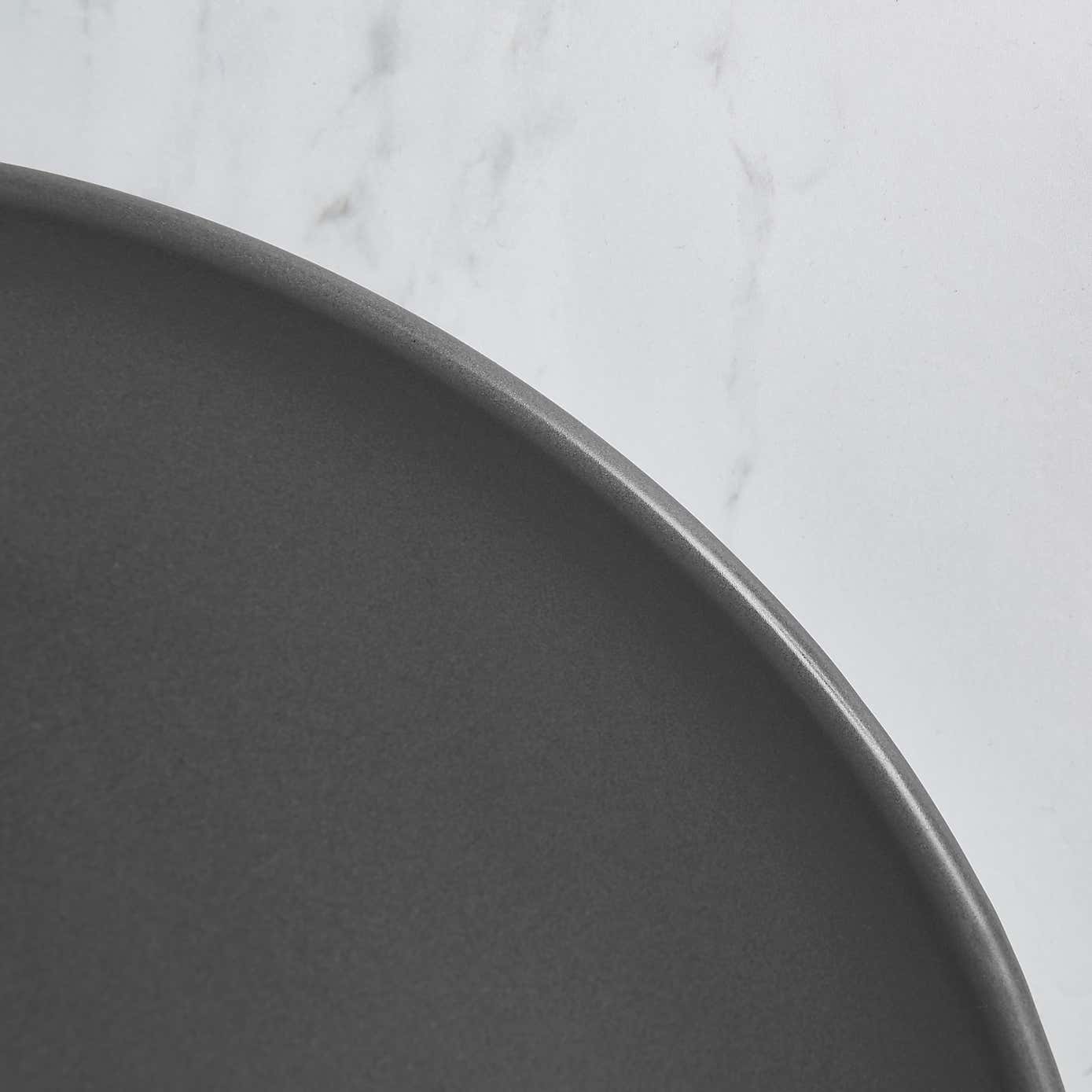 Stoneware Charcoal 12 Piece Dinner Set